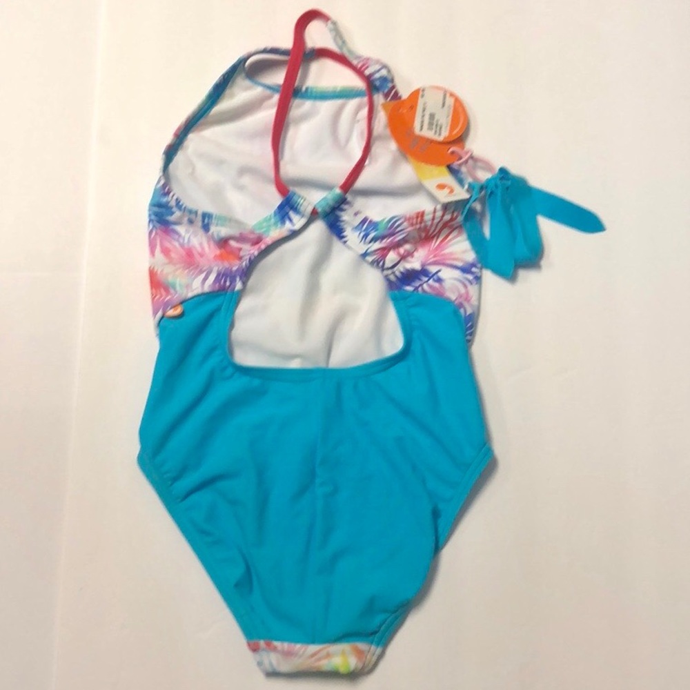 BNWT Girls Escargot One Piece Swimsuit Size 10 - Picture 2 of 7